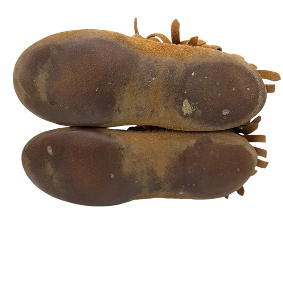 Taos Footwear Brown Suede Moccasins - 10.5” heel to toe - US W 10.5 / M 9.5 - Picture 8 of 11